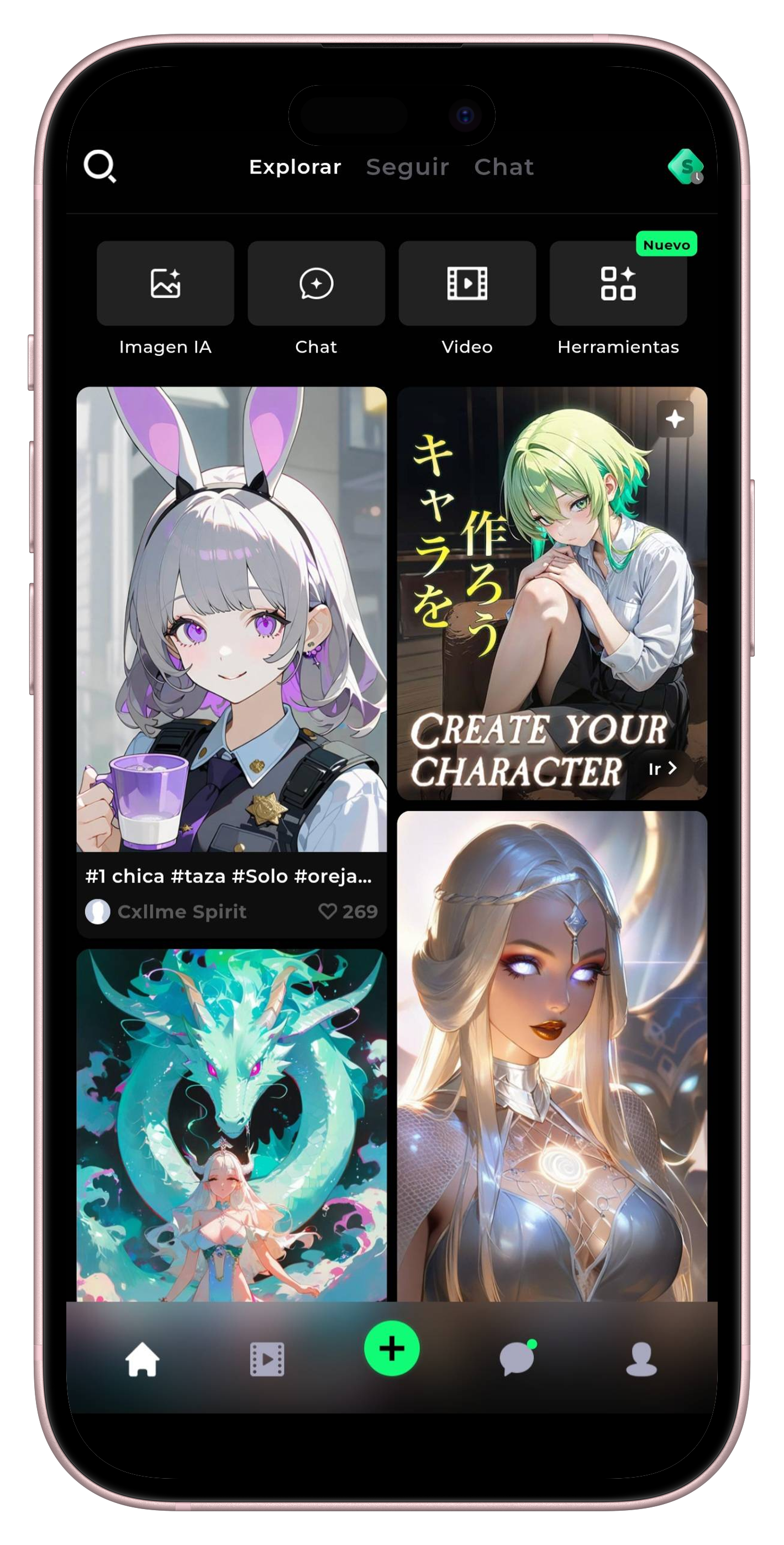 Spellai - AI-Powered Art & Design phone mockup